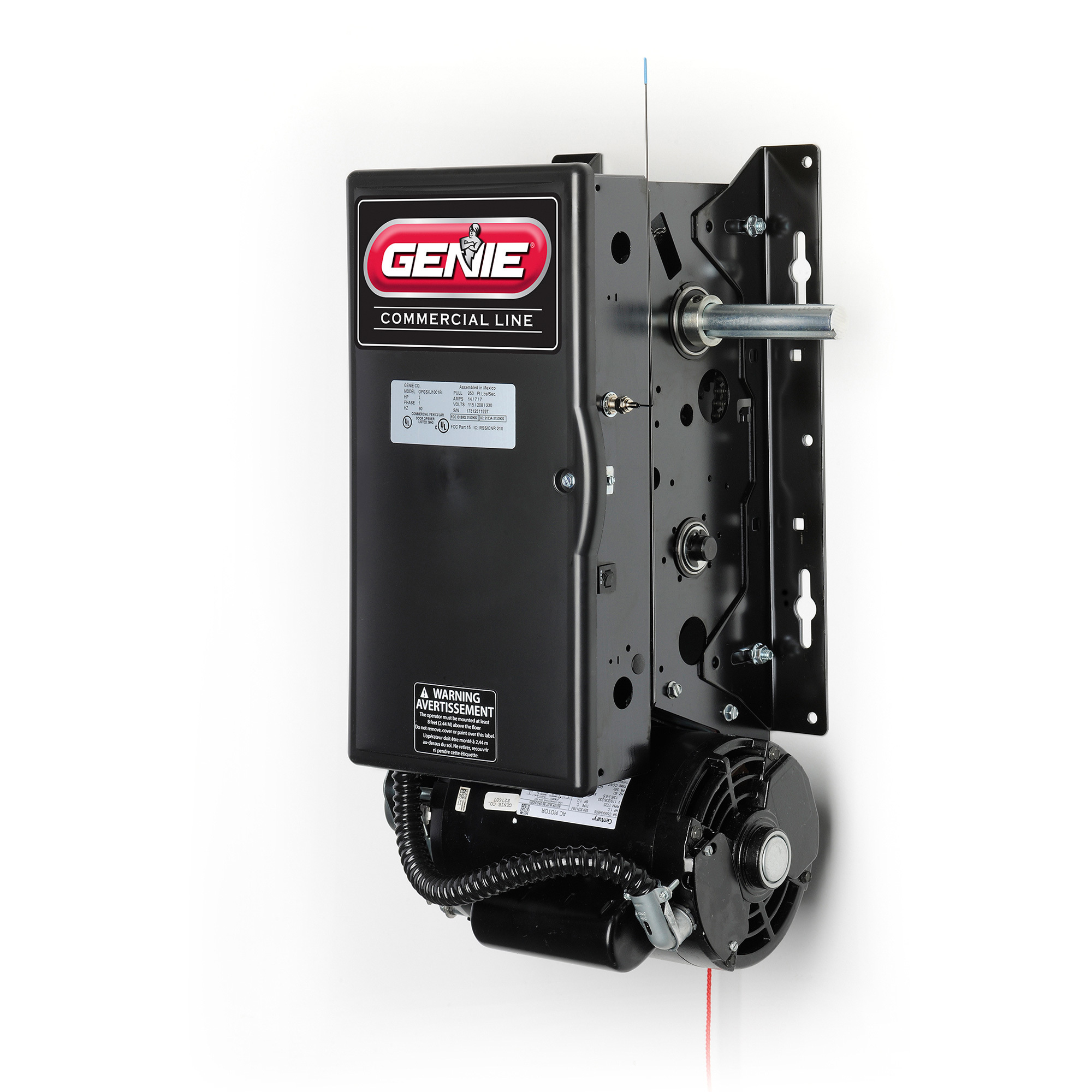 Genie GCL-T Standard-Duty 1/2 HP Jackshaft Operator with Brake-- Three Phase, Model# OPGSXJ5003B